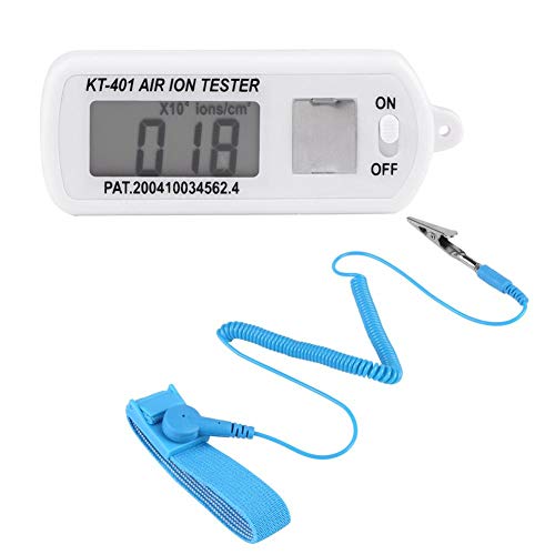 Portable Air Ion Tester Meter - Mini Negative Ion Counter for Car & Home, Measures Air Quality - Perfect for Negative Ion Generators, Air Purifiers & Indoor Environment Monitoring