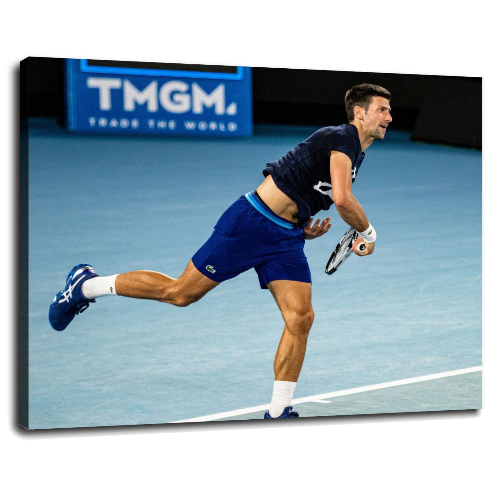 Novak Djokovic Tennis Player Canvas Wall Art - 32