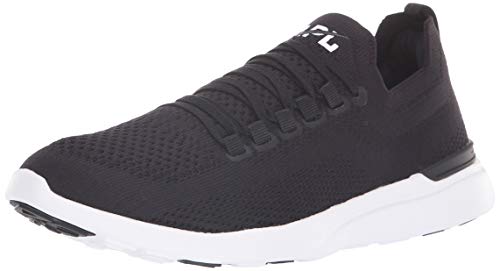 APL Techloom Breeze Running Shoes - Lightweight & Breathable Black/White Sneakers for Men & Women | Perfect for Gym, Jogging & Casual Wear