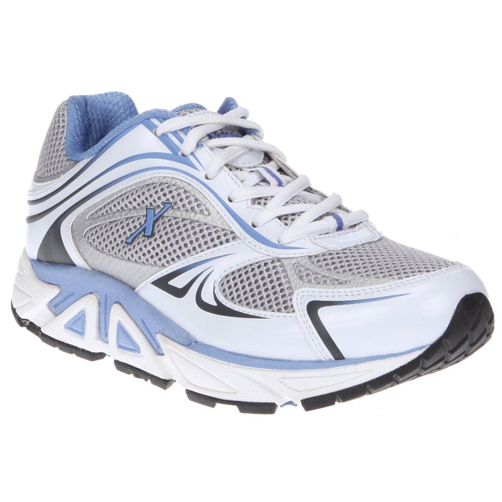Genesis Women's Comfort Therapeutic Extra Depth Sneaker - Leather & Mesh Lace-Up Walking Shoes for Plantar Fasciitis, Diabetic & Swollen Feet - Perfect for Work, Travel & Daily Comfort