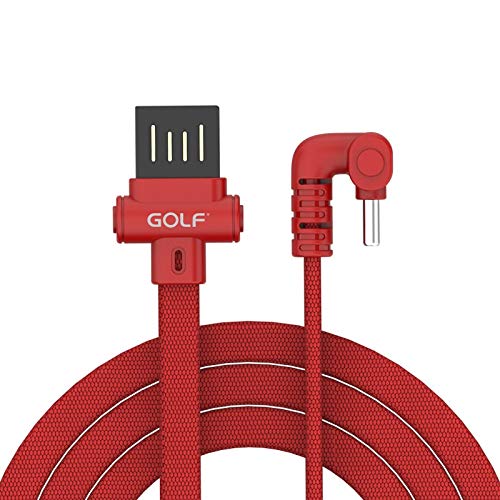 180 Degree Elbow USB-C to USB 3.0 Fast Charging & Data Cable (1m/3.3ft, Black) - Compatible with Galaxy S8/S8+, LG G6, Huawei P10/P10 Plus, Xiaomi Mi 6/Max 2 & More Smartphones - Perfect for Gaming, Car Charging & Tight Spaces