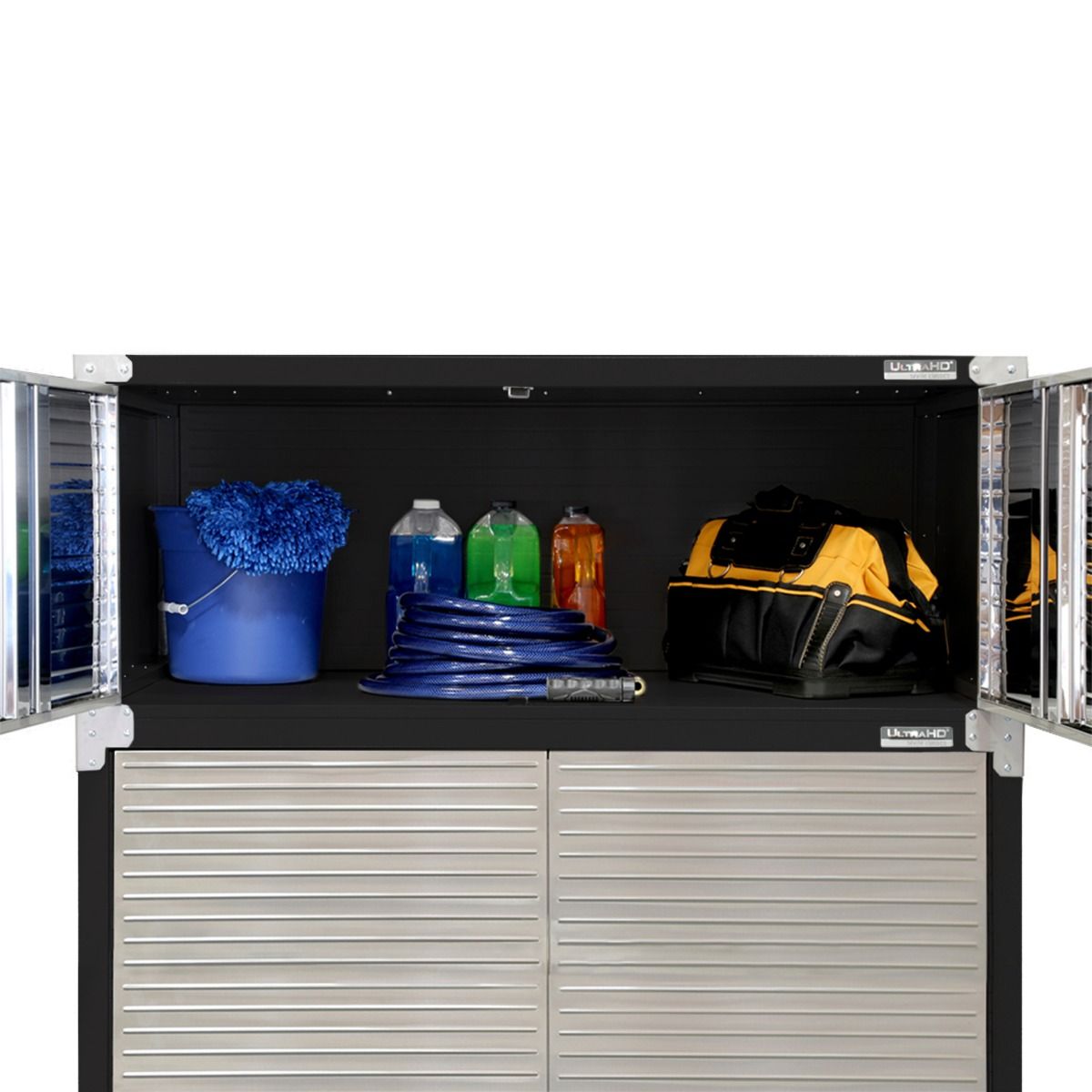 UltraHD® Stacking Top Cabinet - Premium Storage Solution for Kitchen & Bathroom Organization - Perfect for Small Spaces & Home Decluttering