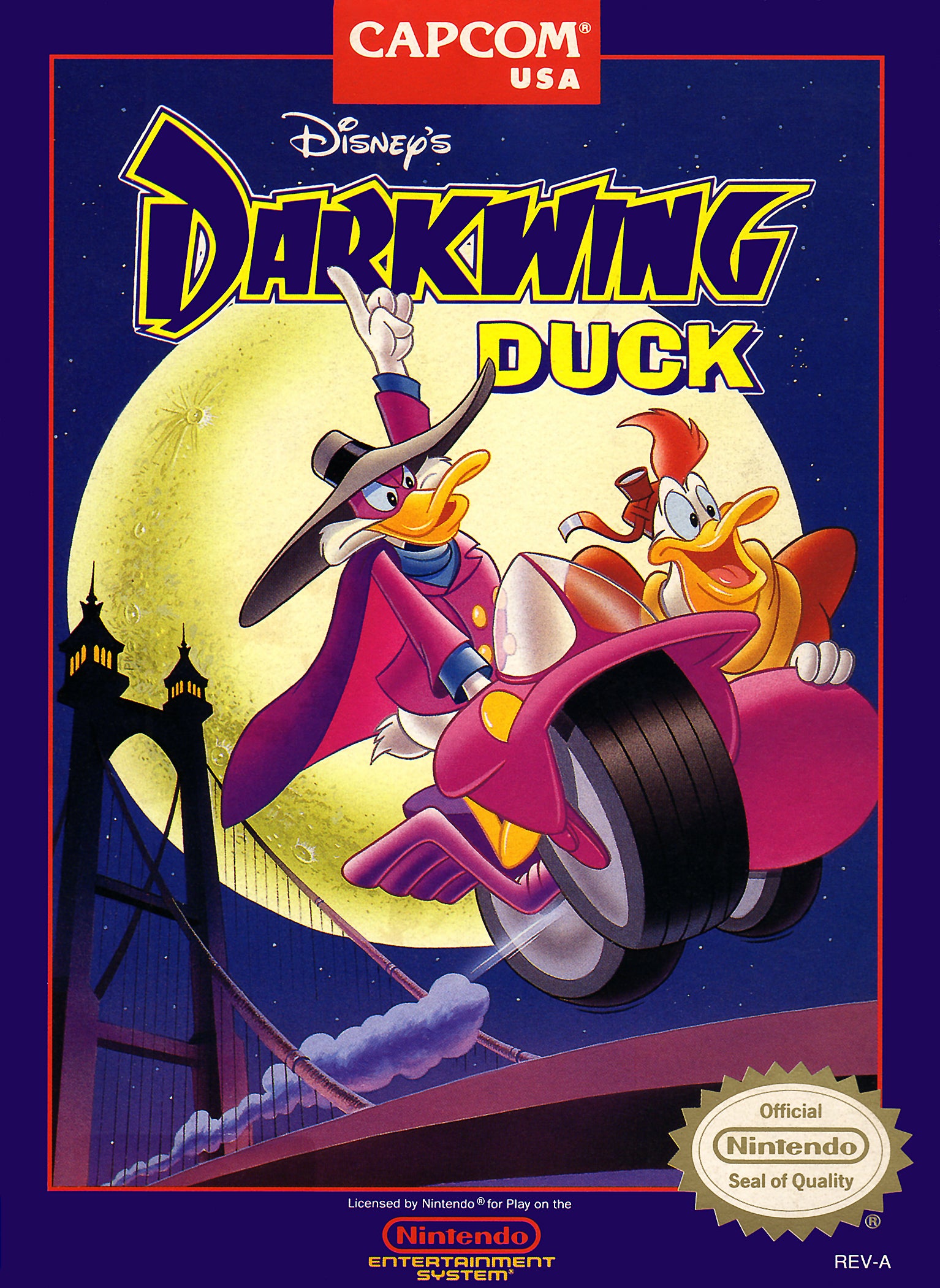 Vintage Darkwing Duck NES Video Game Cartridge - Classic 8-Bit Nintendo Entertainment System Retro Gaming for Collectors & Nostalgic Fans - Perfect for Gift, Display, or Play on Original NES Console