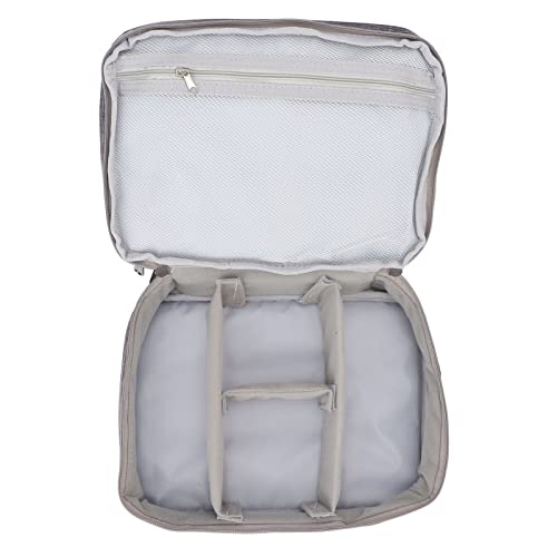 Waterproof Travel Makeup Bag for Brush Sets - Portable Cosmetic Organizer for Women | Perfect for Vacation, Gym & Daily Use