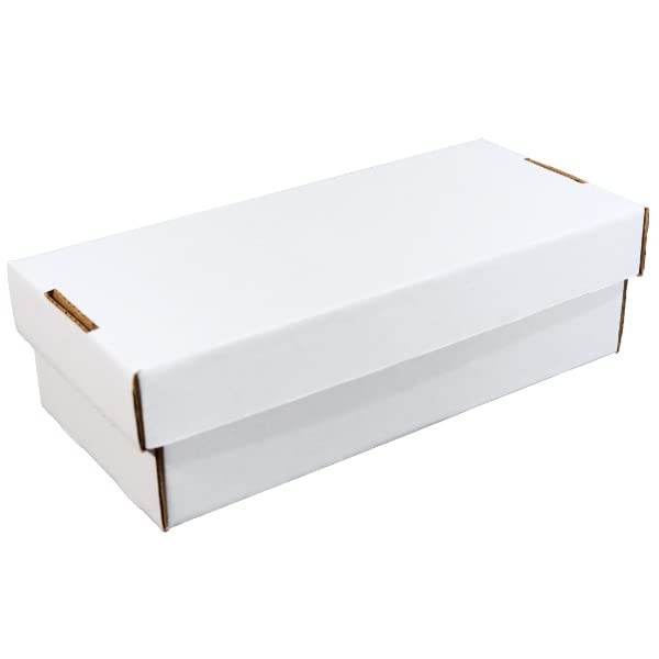 20-Pack 1600-Count Trading Card Storage Box for Shoes - Durable Card Organizer by Woodhaven Trading Firm - Perfect for Collectors, Gamers & Sports Card Storage