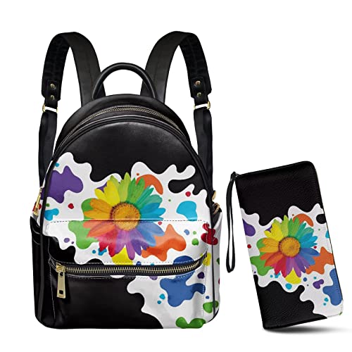 Tie Dye Colorful Daisy