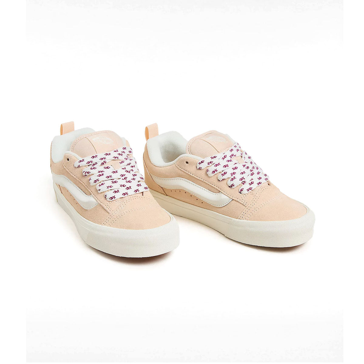 Knu Skool 'Pink' Sneakers for Women - Trendy Retro Skate Shoes for Streetwear & Casual Outfits | Perfect for Skating, Walking & Everyday Fashion