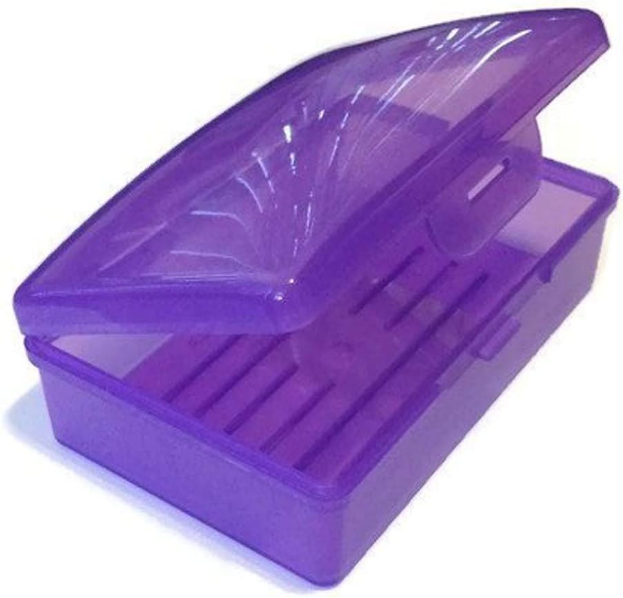 American Soap Box Comb - 1 Purple Hair Comb for Styling & Detangling | Perfect for Salons, Home Use & Travel