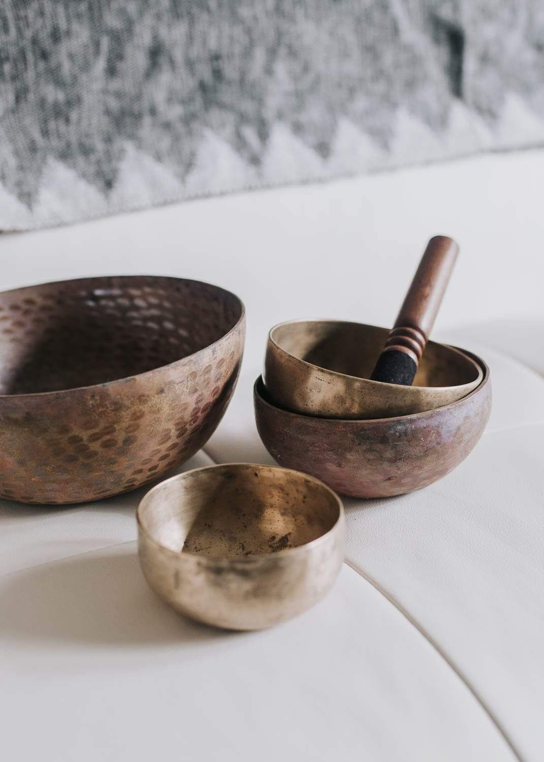 Antique Heirloom Thado Singing Bowls - Handcrafted Tibetan Meditation & Sound Healing Instruments for Yoga, Reiki, and Spiritual Practices
