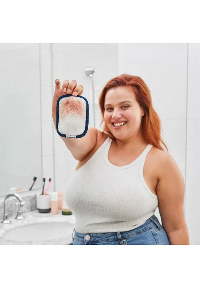 Dock & Bay Eco-Friendly Reusable Makeup Remover Pads - Soft & Gentle for All Skin Types | Perfect for Travel, Daily Cleansing & Sustainable Beauty Routine