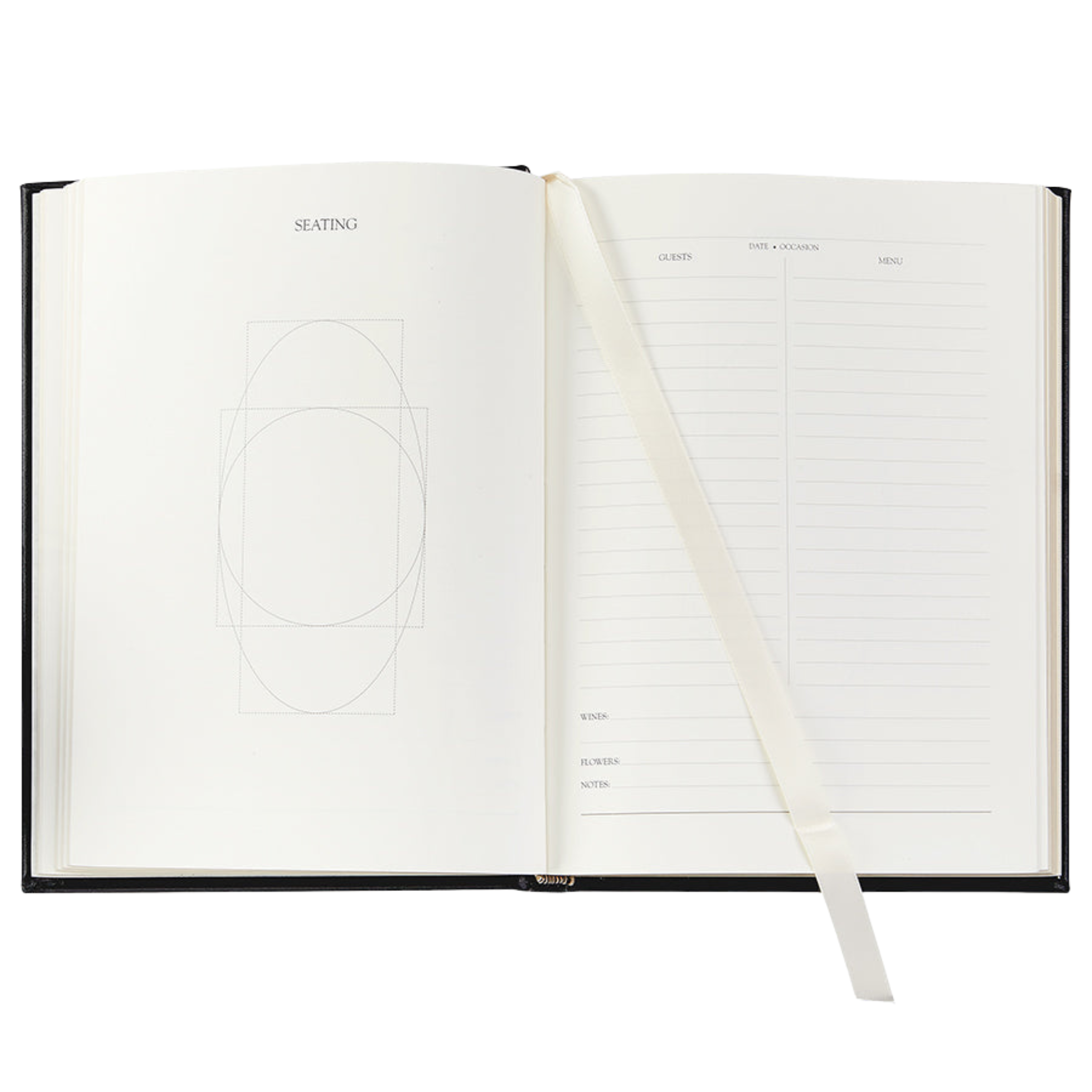 Personalized Brown Goatskin Leather Guest Book for Weddings, Events & Special Occasions - Elegant Keepsake for Signatures & Messages