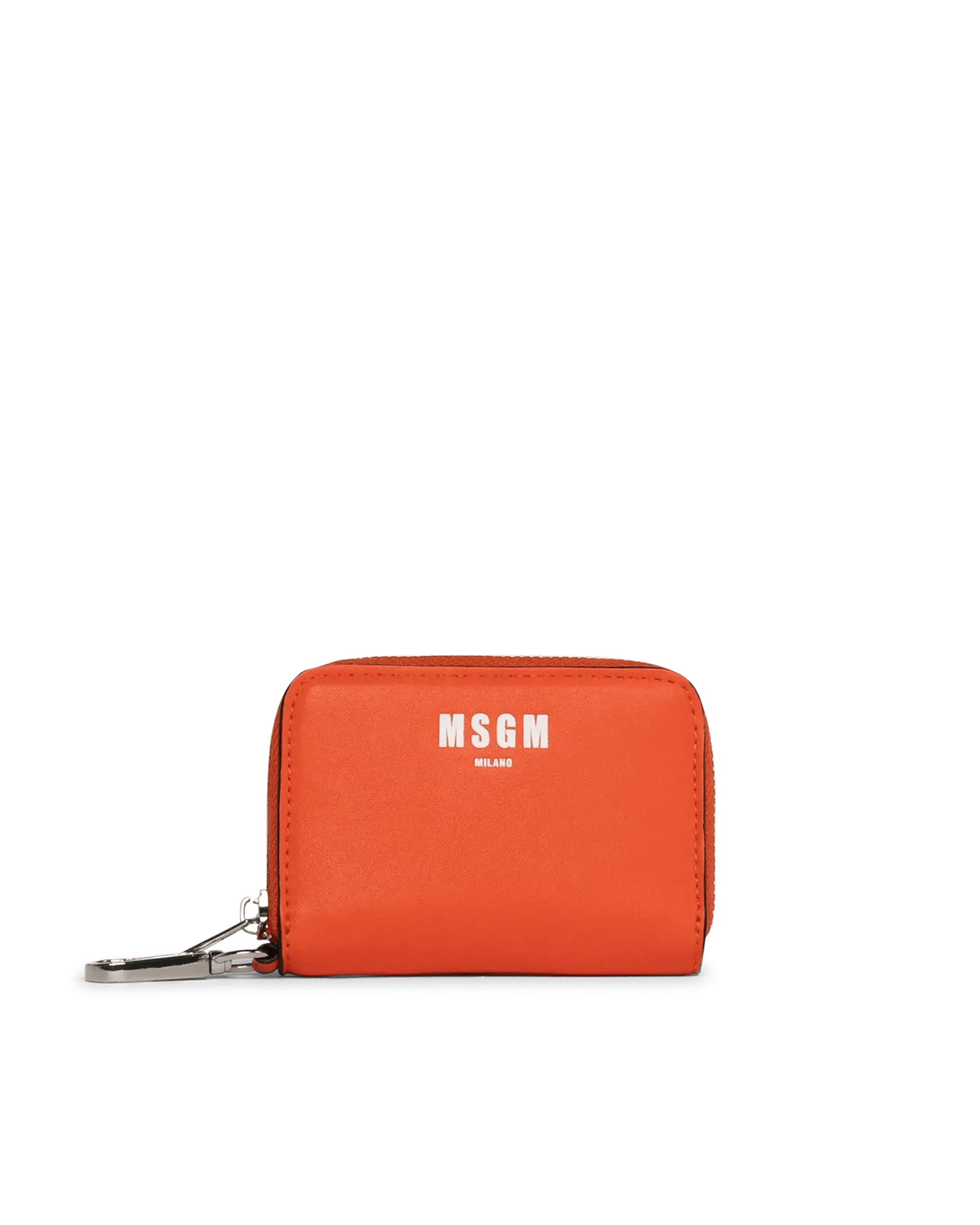 Mini Logo Print Zip Cardholder - Slim RFID Blocking Wallet for Men & Women - Perfect for Travel, Business & Everyday Use