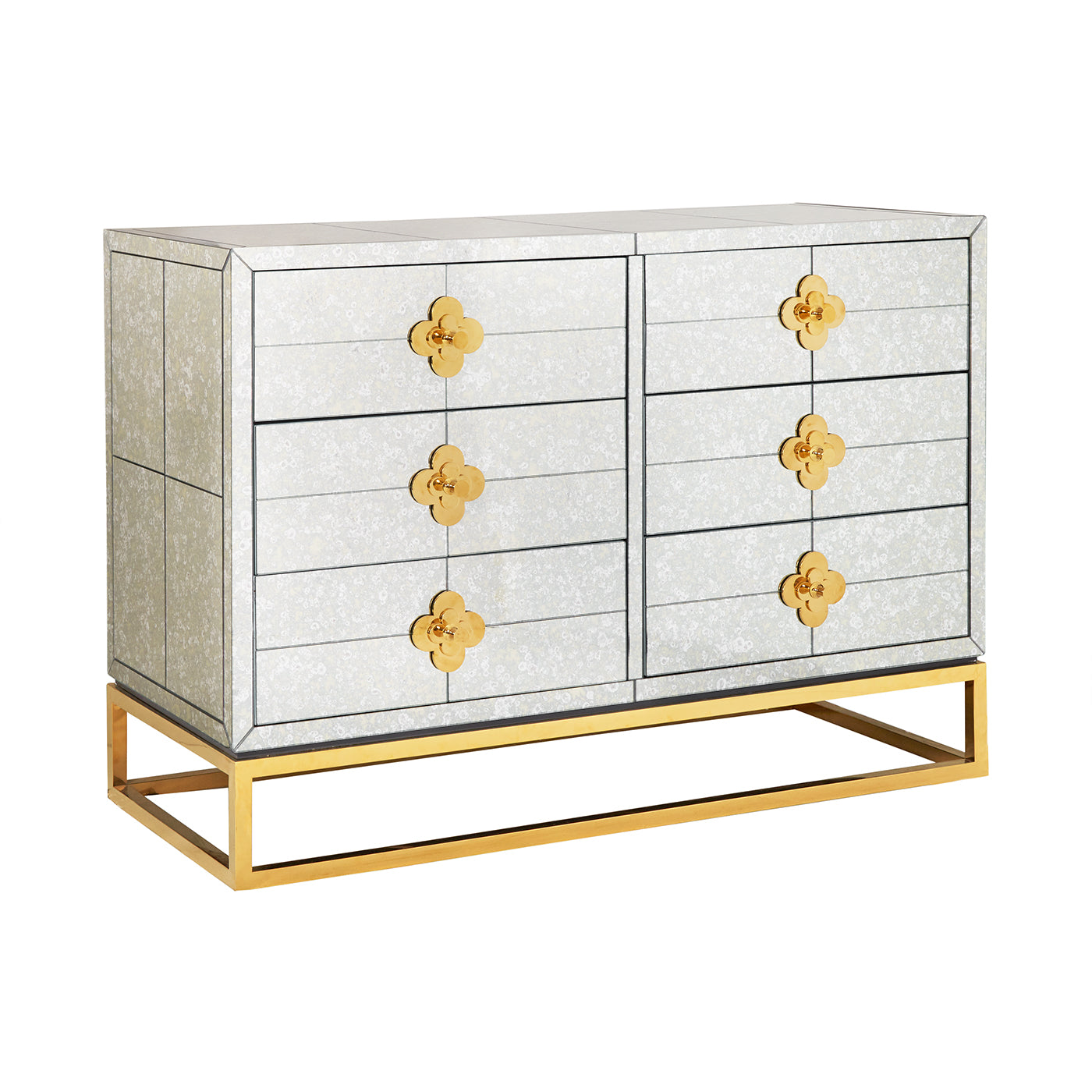 Delphine 6-Drawer Dresser - White Wooden Chest of Drawers for Bedroom Storage & Organization | Perfect for Bedroom, Nursery, or Closet