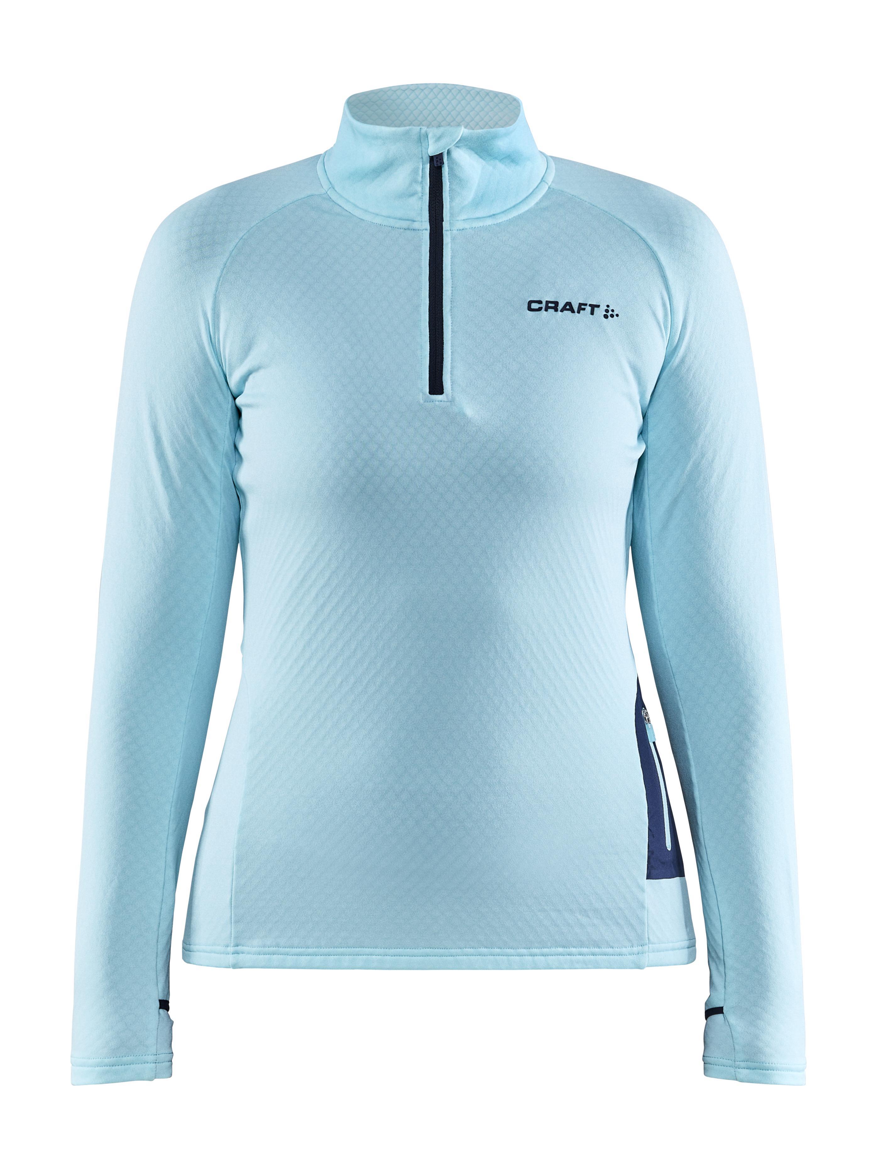 Women's Core Trim Thermal Midlayer Jacket - Lightweight Warm Base Layer for Hiking, Skiing & Outdoor Activities