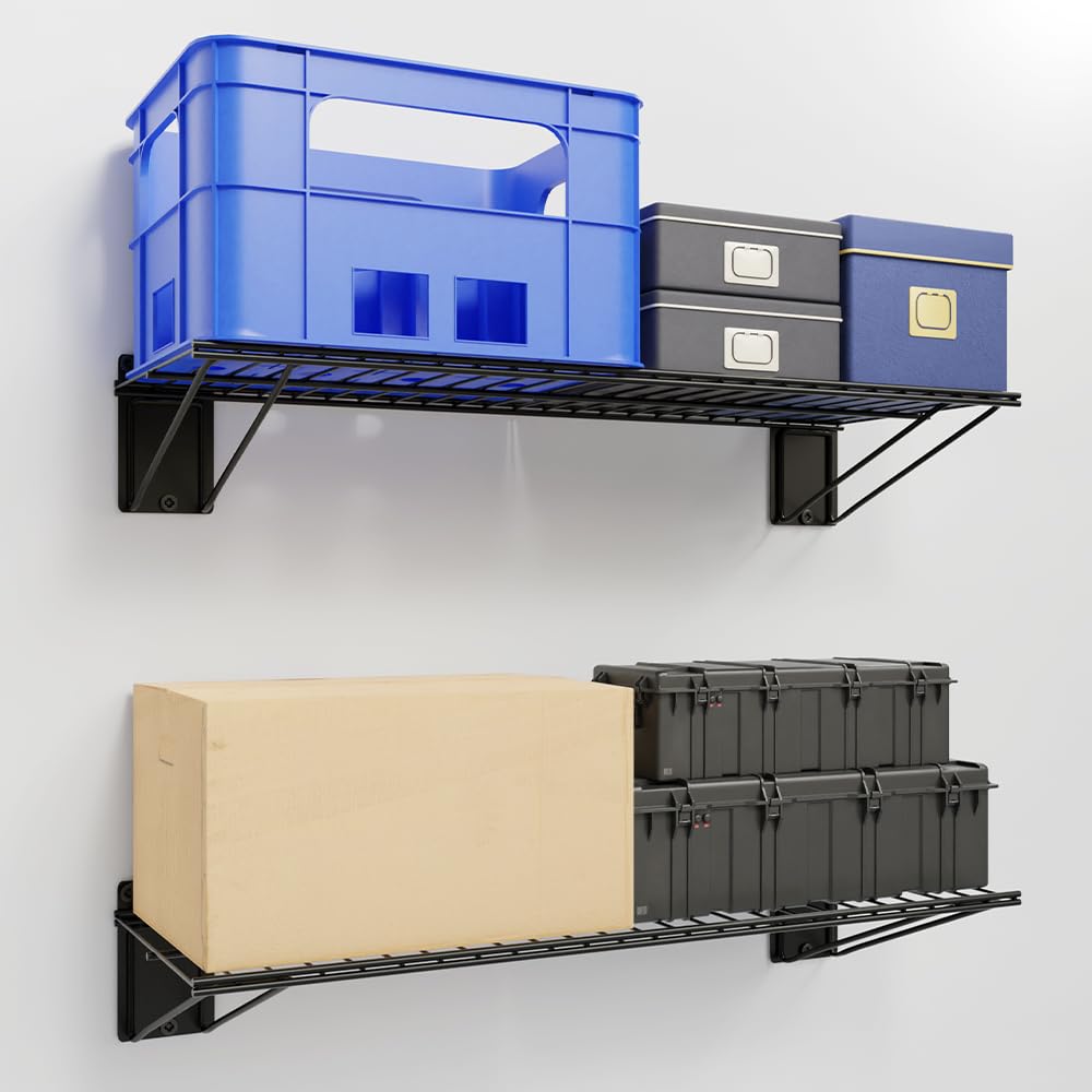 Heavy Duty Metal Wall Shelf 24