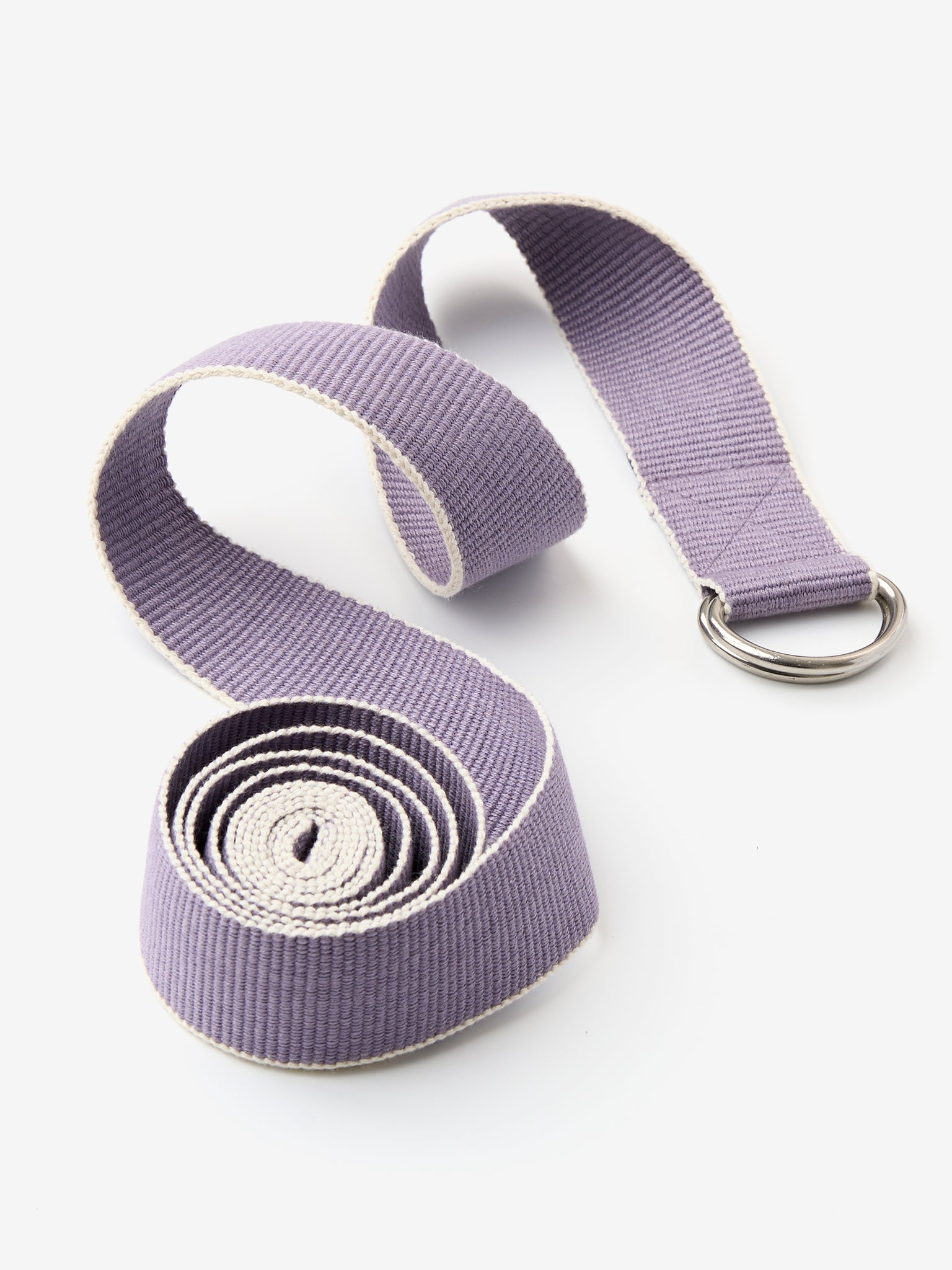 Yogamatters Organic Cotton Chambray D-Ring Yoga Belt - Pack of 20 - Premium Yoga Strap for Stretching, Flexibility & Posture Correction - Ideal for Yoga, Pilates & Fitness Training
