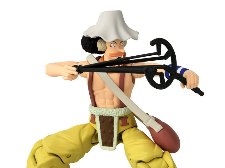 One Piece Anime Heroes Usopp Action Figure - Collectible Usopp Statue for Anime Fans - Perfect for Display, Gifts, and Cosplay Accessories