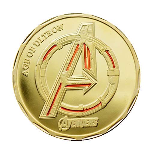 Marvel Avengers Captain America Collectible Coin - Super Hero Memorabilia for Fans & Collectors | Perfect for Gifts, Displays, and Comic Conventions