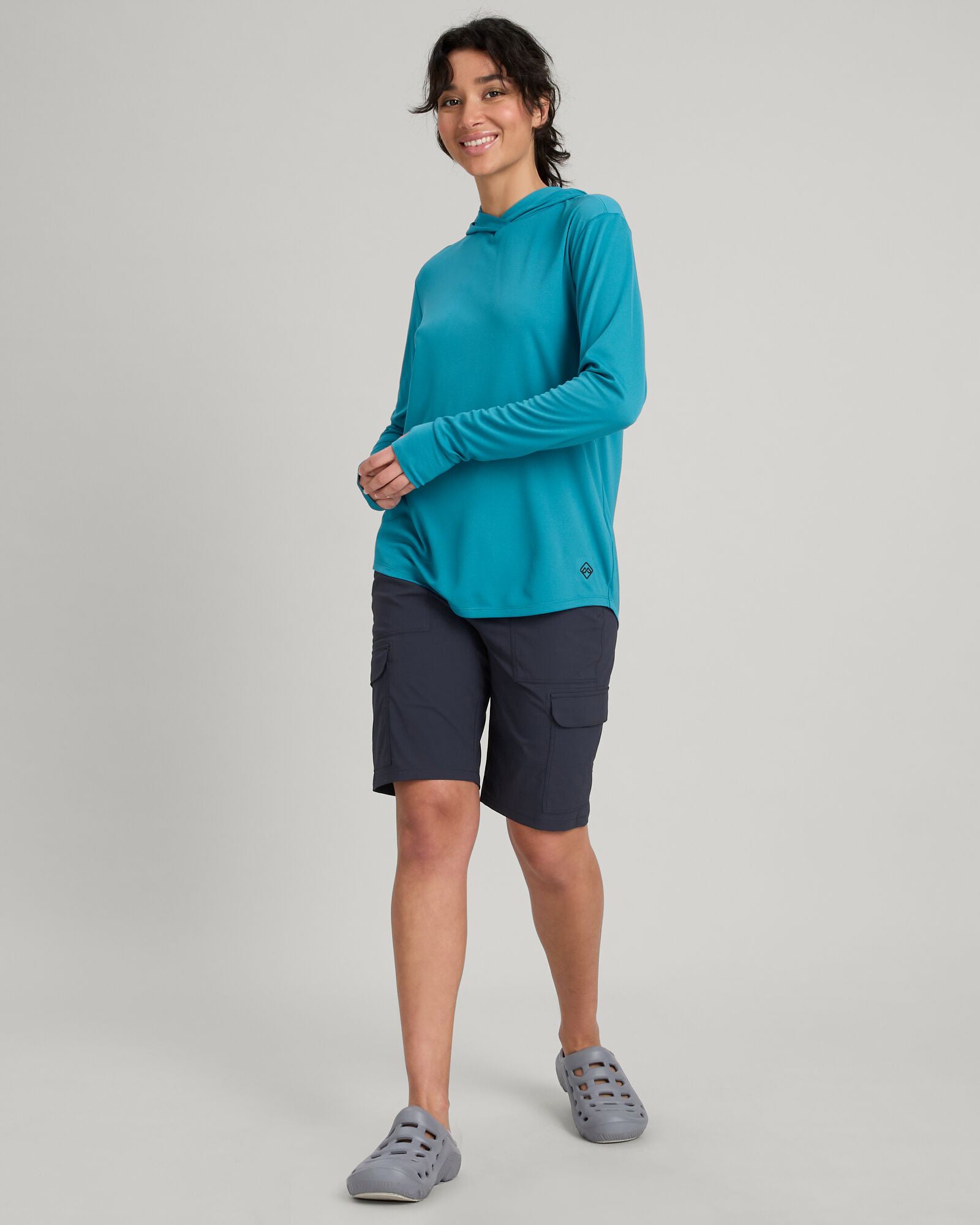 Women's SUN Stopper Hoodie - UPF 50+ UV Protection, Lightweight & Breathable for Outdoor Activities | Perfect for Hiking, Running, and Beach Wear
