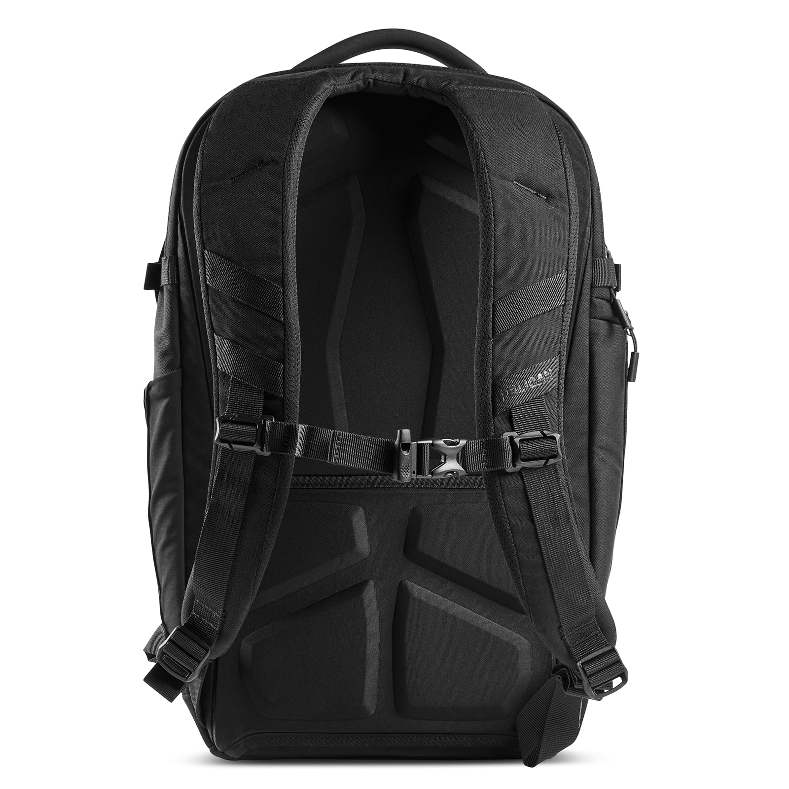Pelican 25L Black Travel Backpack - Waterproof Carry-On Backpack for Hiking, Camping & Air Travel - Durable Lightweight Daypack for Outdoor Adventures & Business Trips
