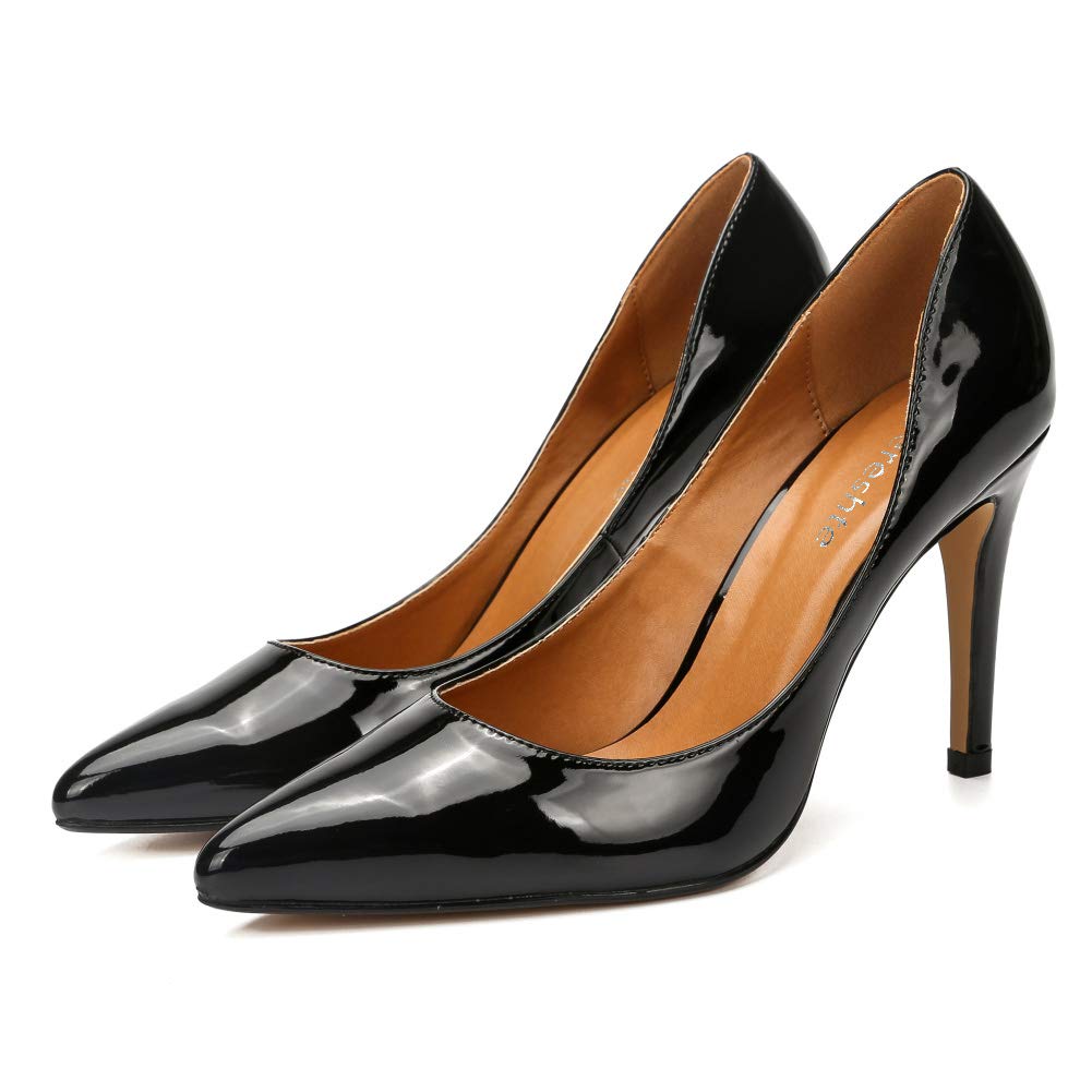 Fereshte Women's & Men's Slip-On Stilettos High Heel Dress Pumps - Elegant Pointed Toe Shoes for Party, Wedding & Formal Events