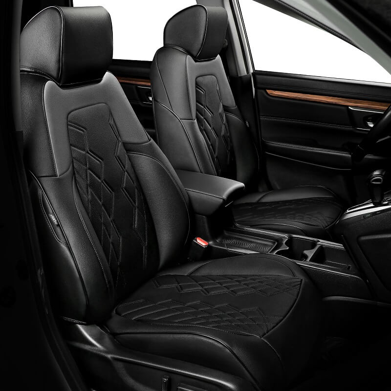 Honda CRV Seat Covers Custom Fit for 2017-2022 Models | Premium Car Seat Protectors | Perfect for Road Trips, Daily Commute & Pet Protection