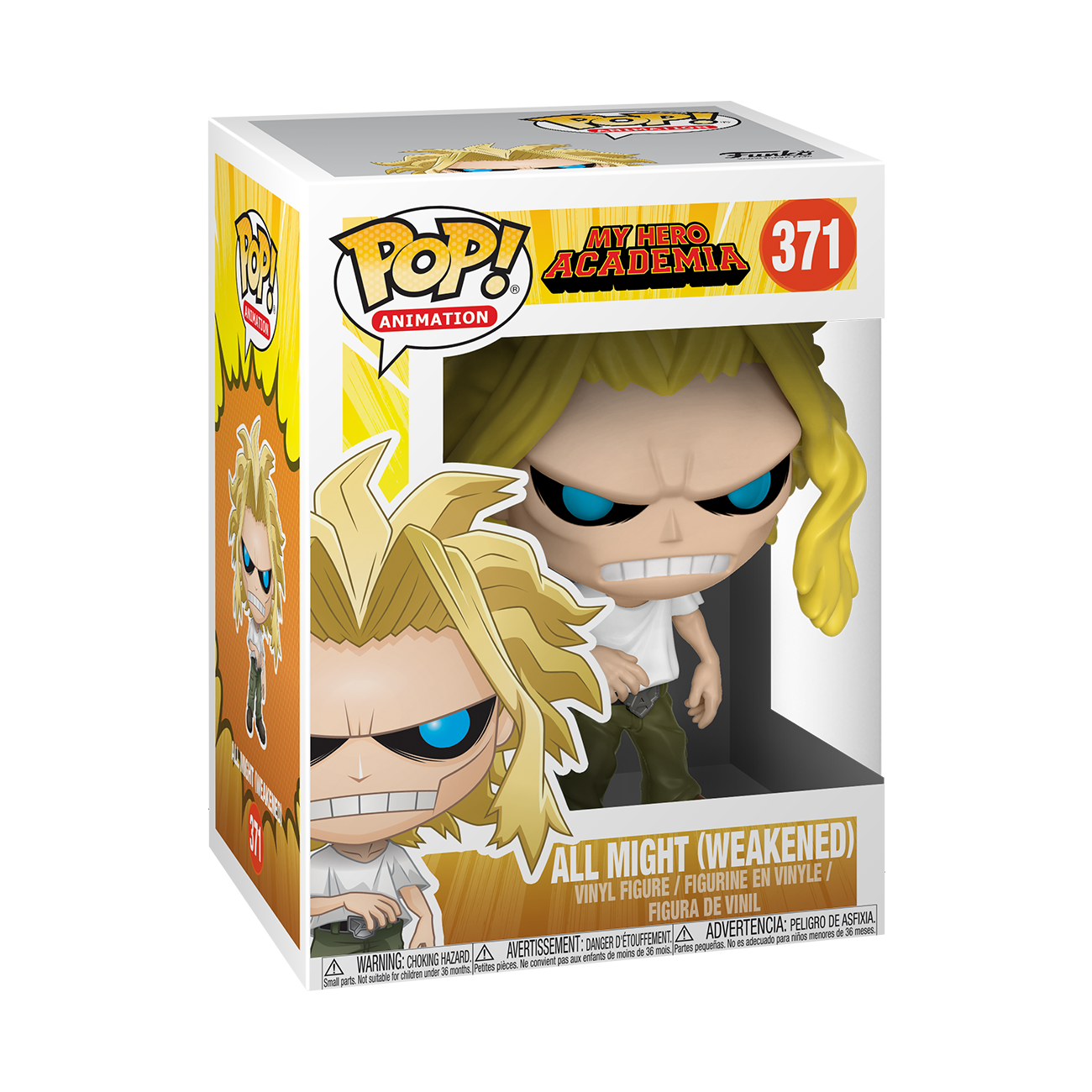 My Hero Academia All Might Weakened Version Anime Collectible Figure - Perfect for Display, Cosplay, and Anime Fans