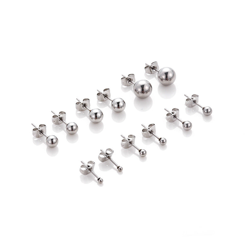 18K Gold Plated Cartilage Earrings for Men & Women - Surgical Steel Minimalist Stud Earrings | HSPJ389 | Perfect for Everyday Wear, Gifts & Special Occasions