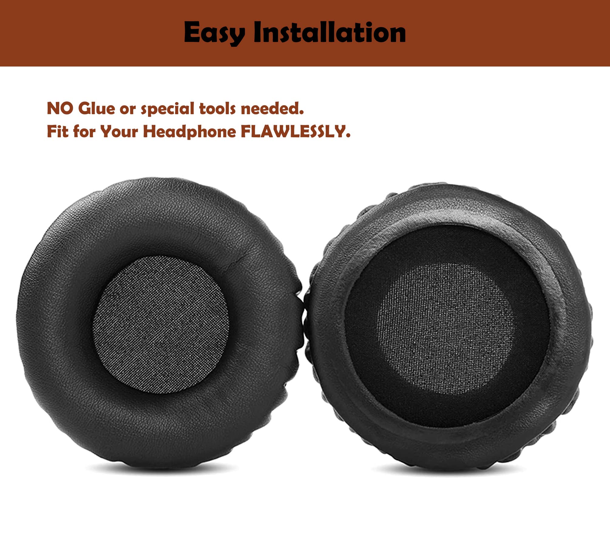 Noise Isolation Replacement Ear Pads Cushions for Telex Airman 750 Aviation Headphones - Comfortable Memory Foam Ear Cushions for Pilots, Gamers, and Music Lovers (Perfect for Long Flights, Gaming Sessions & Studio Recording)
