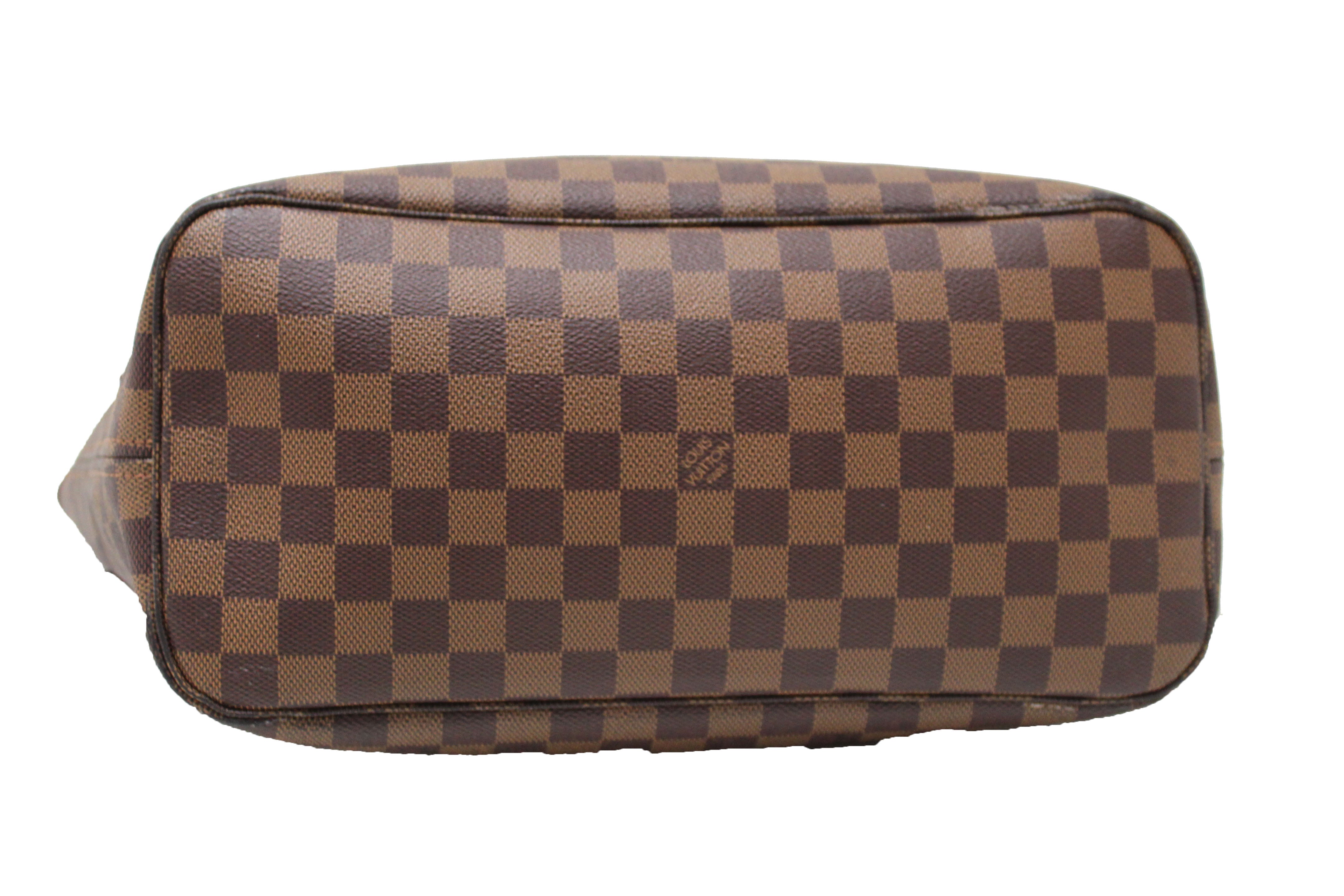 Authentic Louis Vuitton Damier Ebene Neverfull MM Shoulder Bag - Luxury Tote for Women, Perfect for Work, Travel & Shopping | Premium Designer Handbag