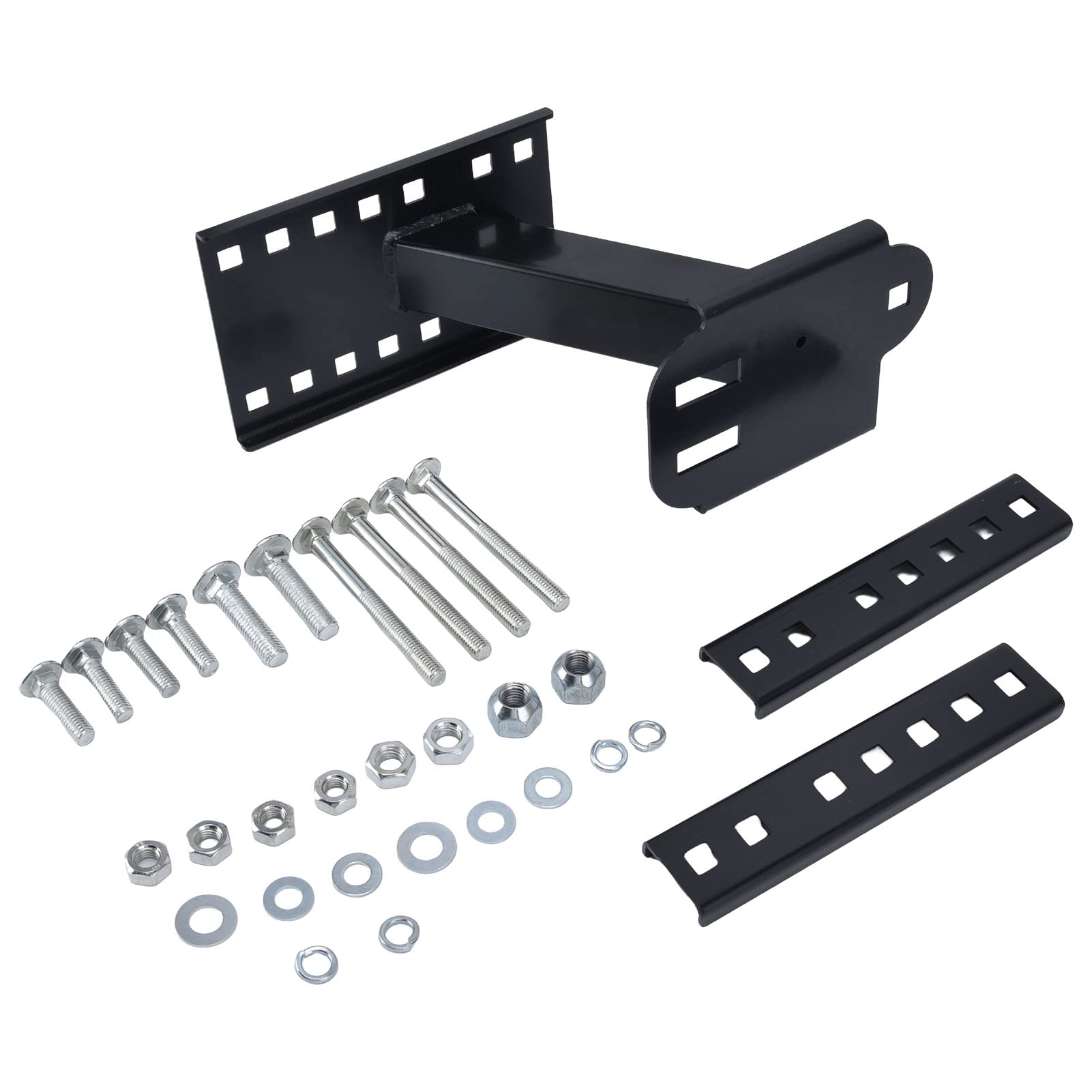 Longzhuo Heavy Duty Steel Spare Tire Carrier - Easy to Install 6x3.5 Inch Trailer Spare Tire Mount | Perfect for Off-Road Trucks, Campers & Utility Trailers