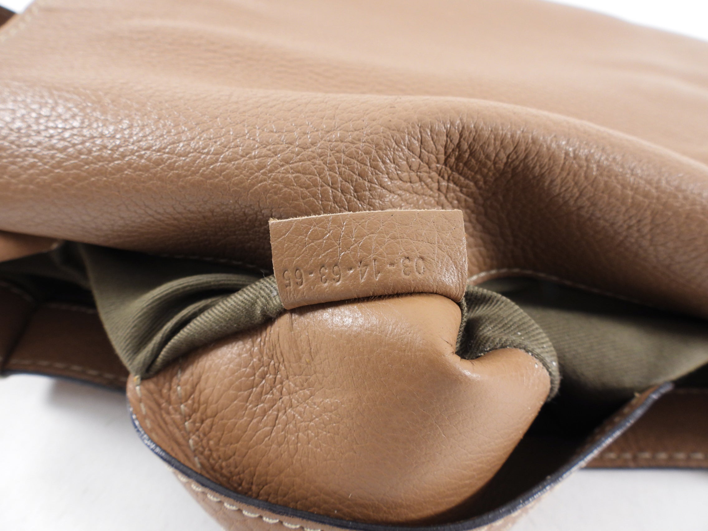 Chloe Light Brown Leather Marcie Saddle Crossbody Bag for Women - Stylish Shoulder Purse with Adjustable Strap, Perfect for Work, Travel & Everyday Use