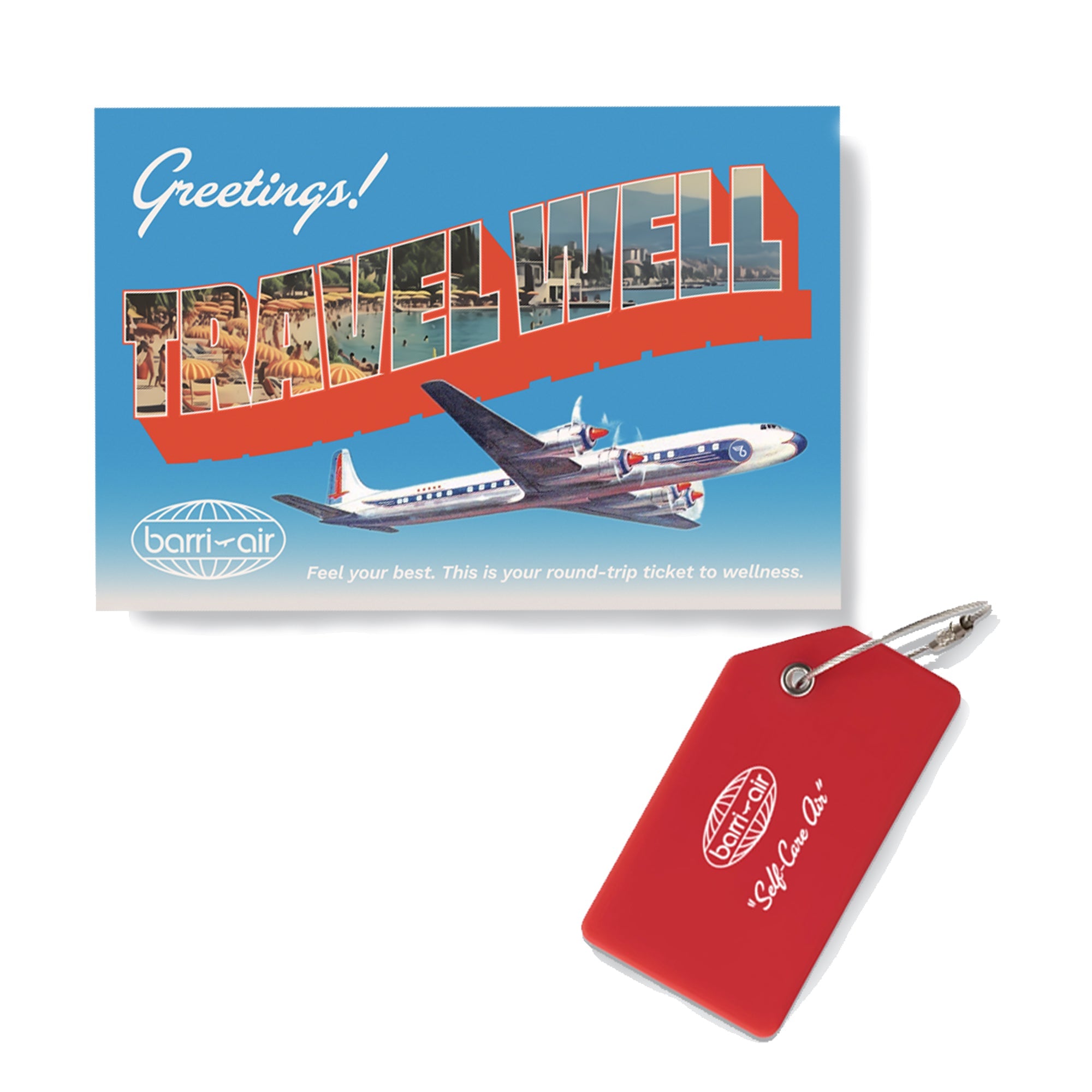 Self Care Air Travel Gift Set for Women - Relaxing In-Flight Essentials with Skincare & Comfort Items | Perfect Travel Gifts for Her, Long Flights & Business Trips