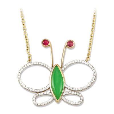 The Enchanted Jade Butterfly: A Tale of Elegance and Love