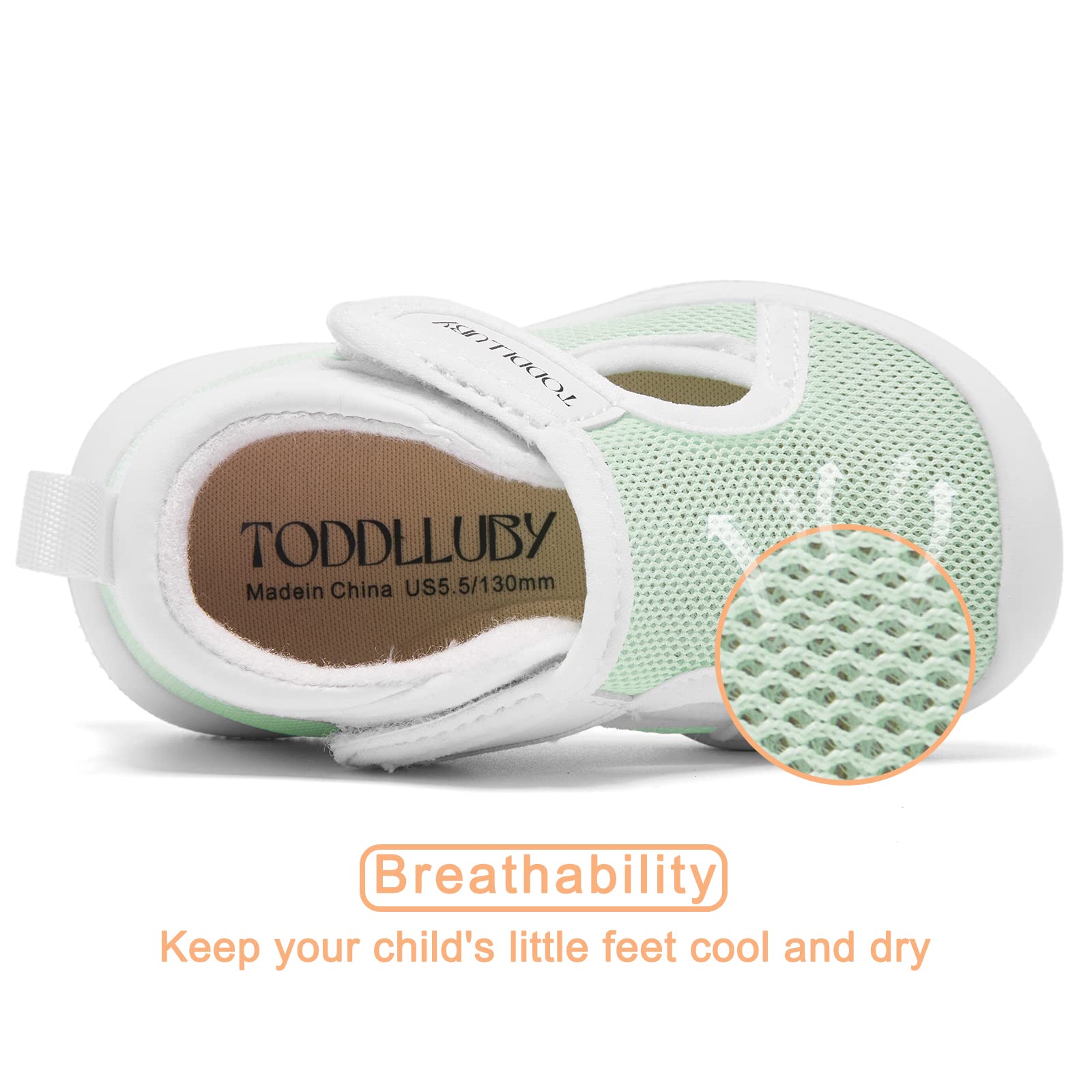 **Breathable Non-Slip Water Shoes for Toddler Boys & Girls – Lightweight Sport Sandals for Beach, Pool & Outdoor Play**