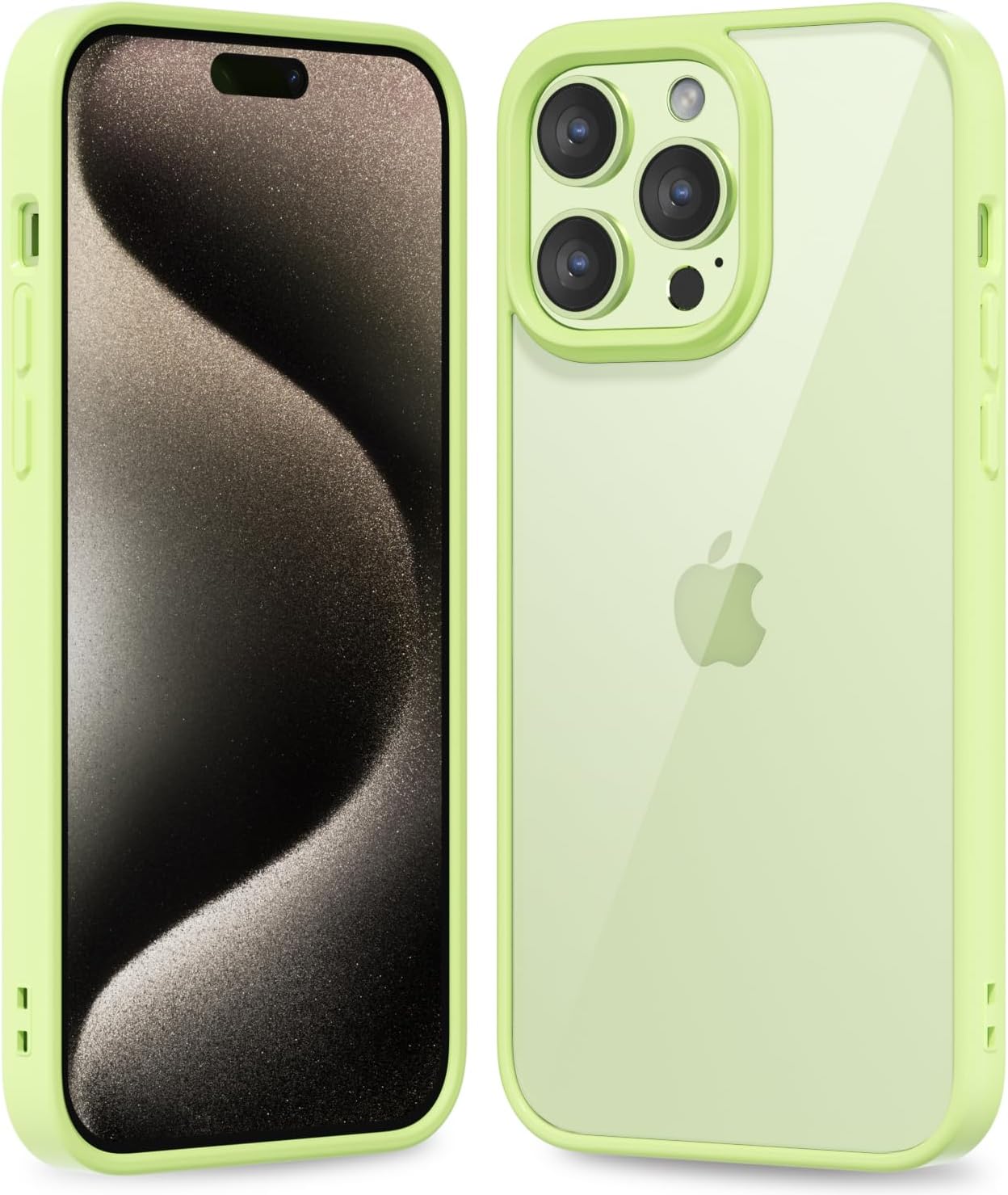 iPhone 16 Pro Case - Clear Hybrid Hard Shell with Soft Silicone Bumper | Non-Yellowing Acrylic | Lightweight Protective Cover for Everyday Use & Drop Protection