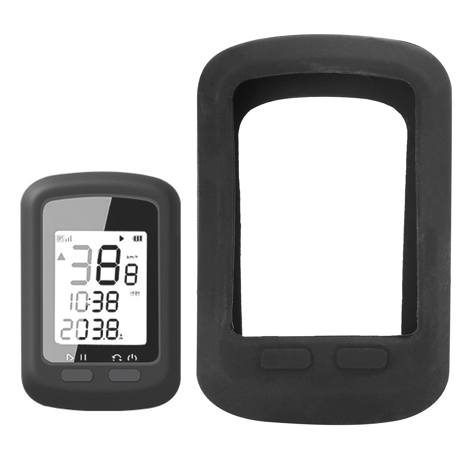 SPYMINNPOO Bike Computer Protective Cover - Silicone Dustproof Case for Cycling GPS & Bike Speedometer - Waterproof & Shockproof for Outdoor Riding & Commuting