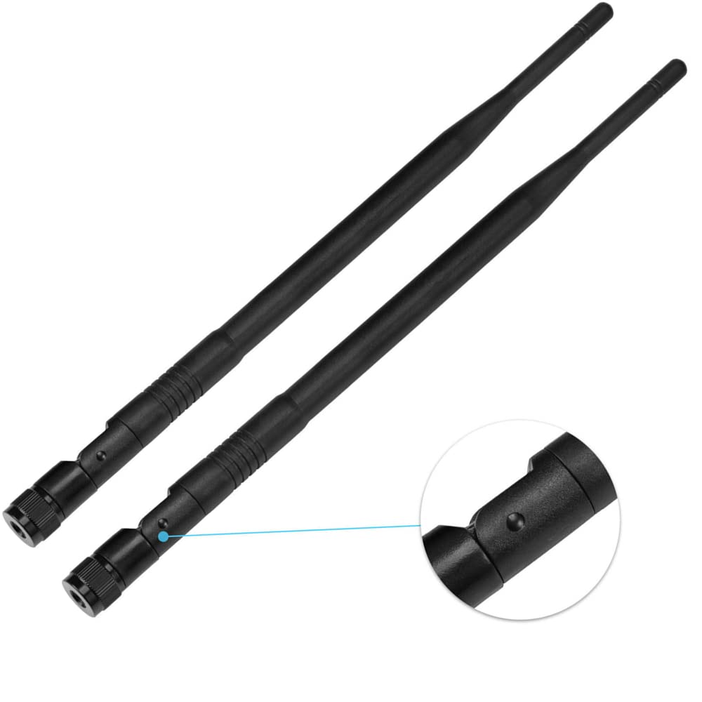High Gain 4G LTE Antenna 7dBi RP-SMA Male - Indoor/Outdoor Cellular Antenna for 4G LTE Wireless Routers, Hotspots, IoT Devices, Trail Cameras & Security Systems | Perfect for Remote Monitoring, Industrial Applications & Outdoor Connectivity