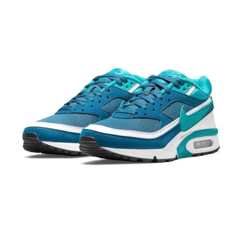 Nike Air Max BW OG Sneakers - Marina Grey & Jade Colorway - Men's Running Shoes for Casual Wear & Gym Workouts