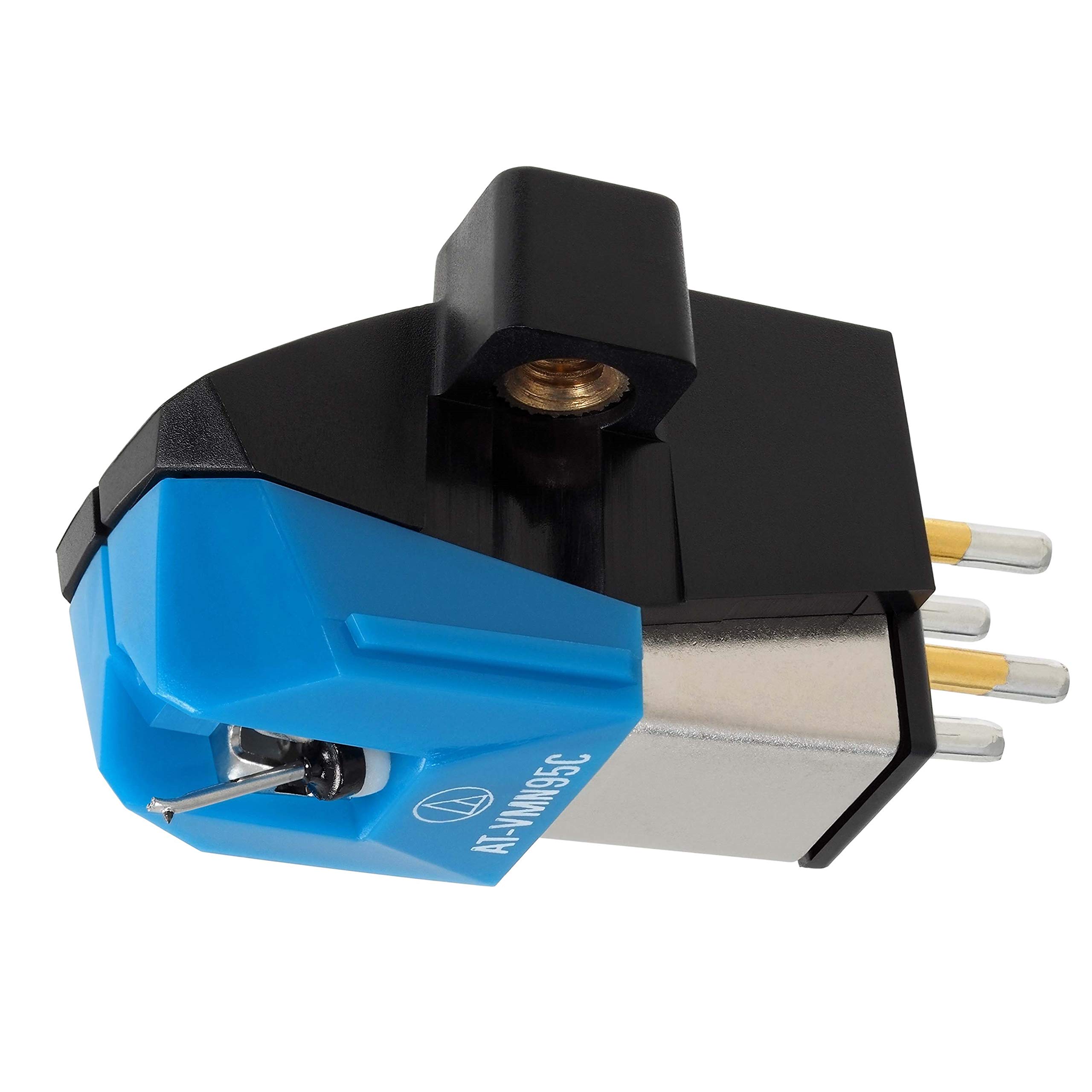 Audio-Technica AT-VM95E Elliptical Replacement Stylus & AT-VM95C Dual Moving Magnet Turntable Cartridge Bundle - High-Quality Vinyl Record Player Needles for Audiophiles & DJs - Perfect for Home Stereo Systems & Professional Music Setups