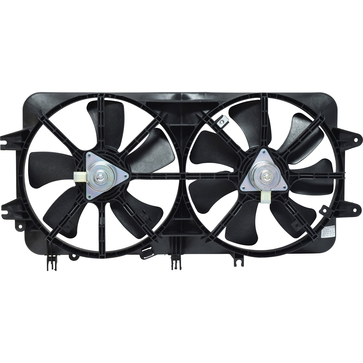 Universal Air Conditioner FA 50045C Dual Radiator and Condenser Fan Assembly Replacement - Compatible with Multiple AC Units - Perfect for Home, Office, and Automotive Cooling Systems