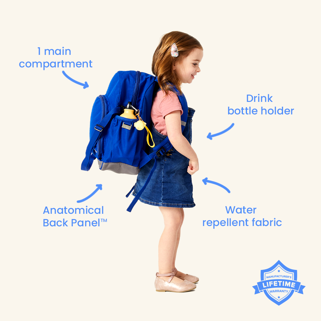 Jurassic Kindy Tuff Pack Backpack for Kids - Durable School Backpack with Dinosaur Print - Perfect for School, Travel & Outdoor Adventures
