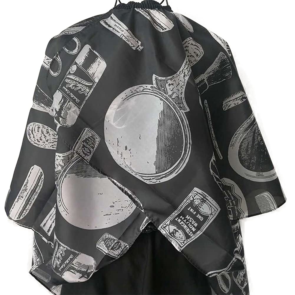**Professional Hair Cutting Cape with Adjustable Clasp & Styling Comb Set – Includes Rat Tail, Fine Tooth & Dressing Combs for Salon, Barber & Home Haircuts**    *(Use Cases: Perfect for professional salons, barber shops, and at-home haircuts, ensuring precision styling and mess-free grooming.)*