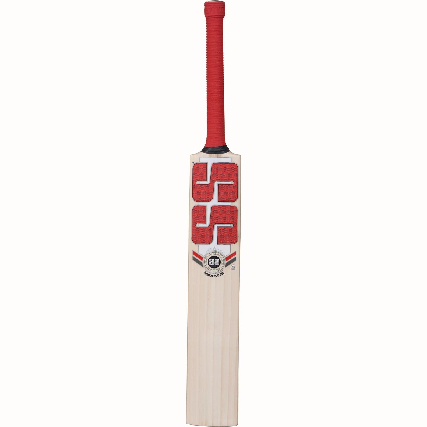 Premium SS MaxiMus English Willow Cricket Bat for Adults - Lightweight & Durable for Professional Matches & Training Sessions