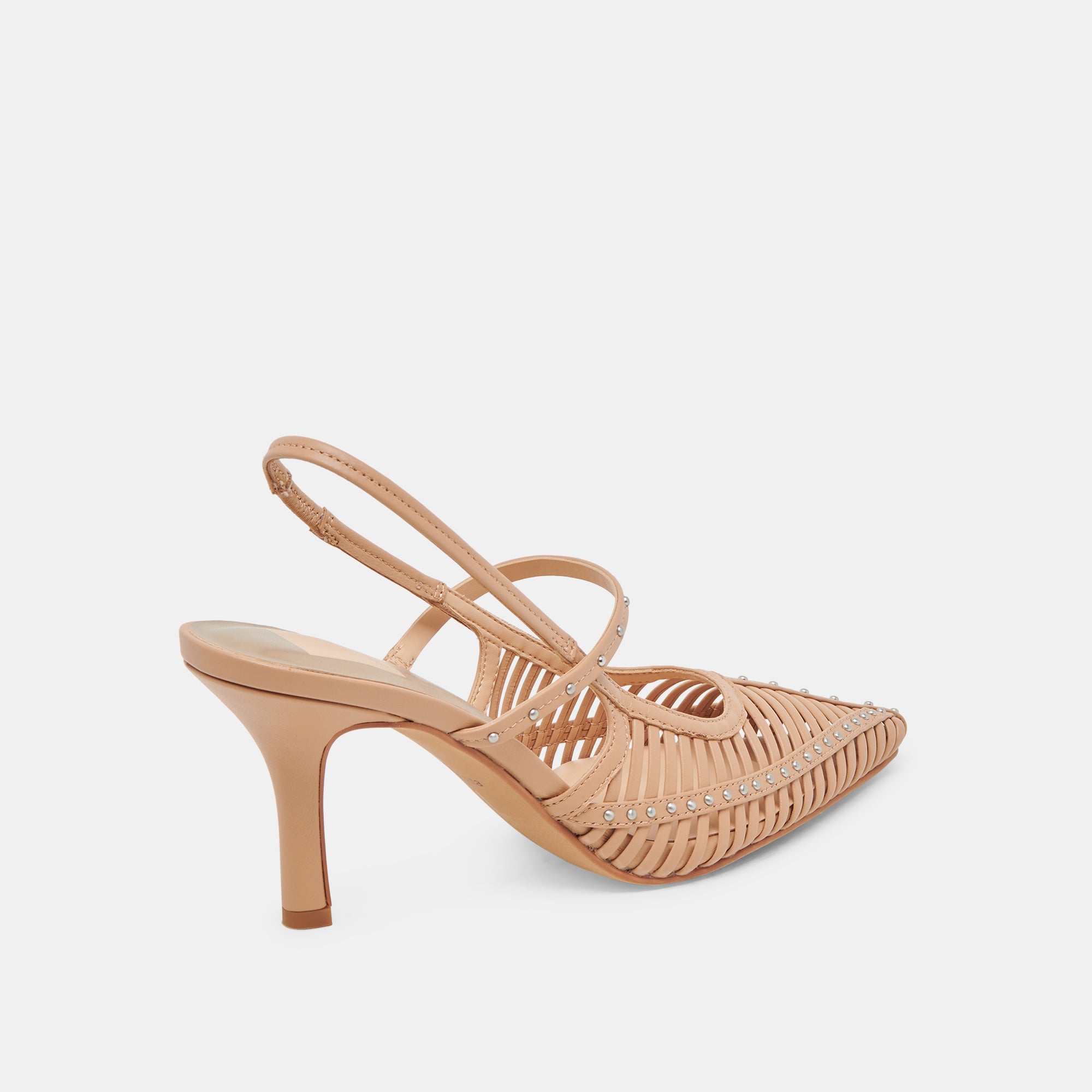 HENSAL Women's High Heels - Stylish Leather Pumps for Office, Party & Evening Wear - Comfortable Dress Shoes for Women