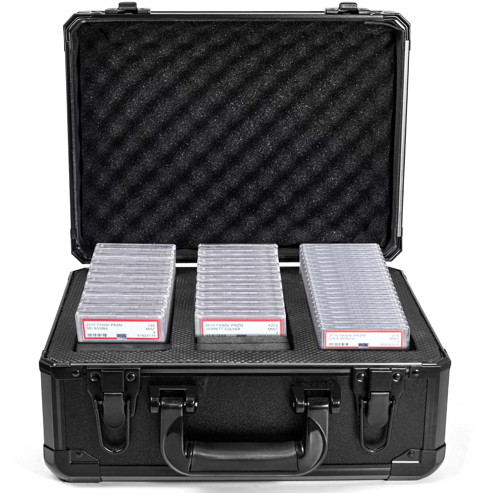 PSA Graded Card Storage Box - Premium Sports Card Display Case for PSA & BGS Graded Cards - Perfect for Collectors & Trading Card Protection