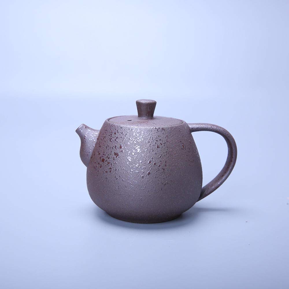 Premium Ceramic Teapot with Side Handle - Handcrafted Pottery for Black Tea, Pu'er Tea & Kungfu Tea Set - Ideal for Home, Office & Tea Ceremonies