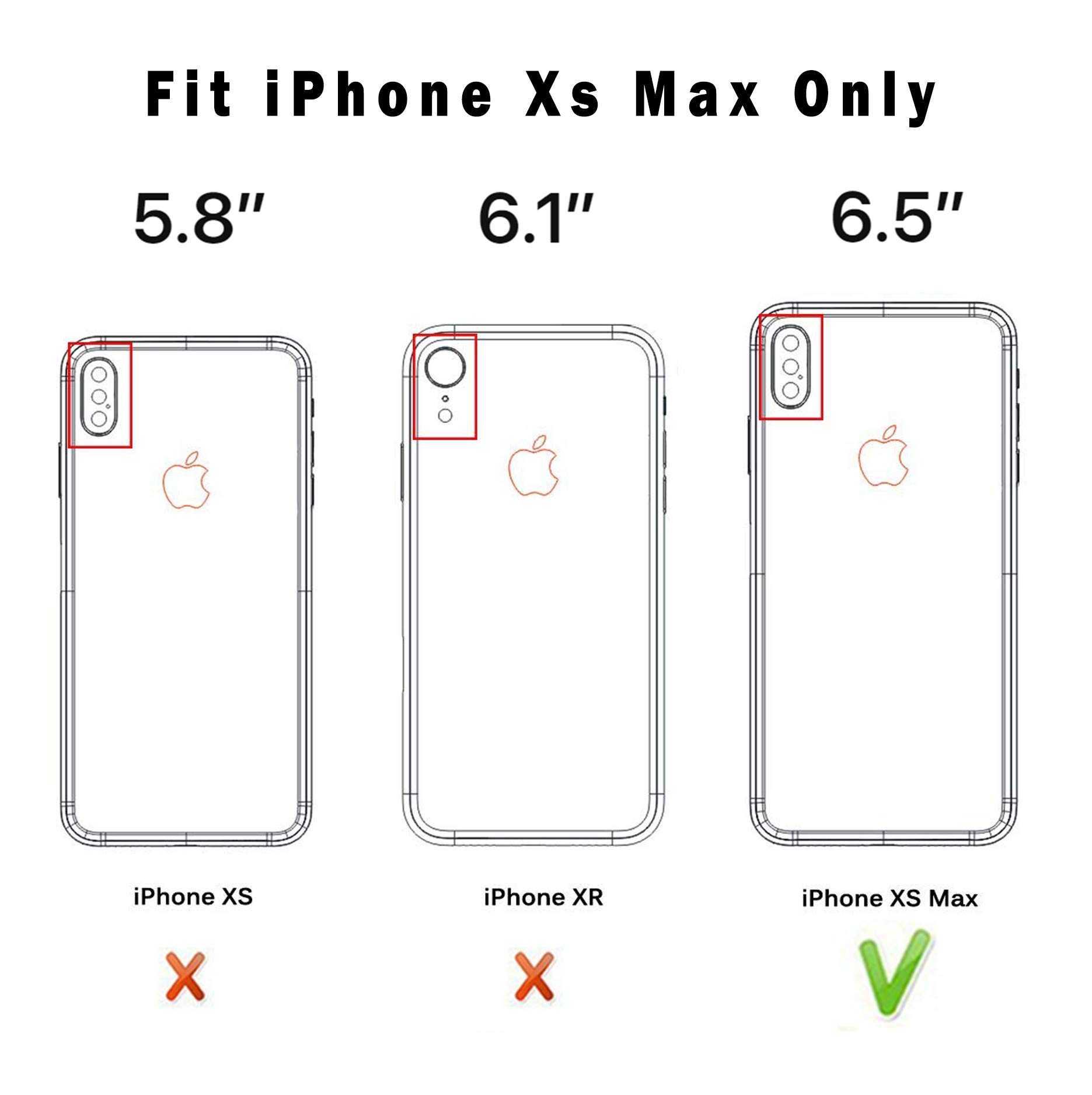 Premium Shockproof iPhone 7/8/Xr/Xs/11 Pro Max Case - Slim Protective Cover with Military-Grade Drop Protection | Perfect for Outdoor Activities, Travel & Daily Use