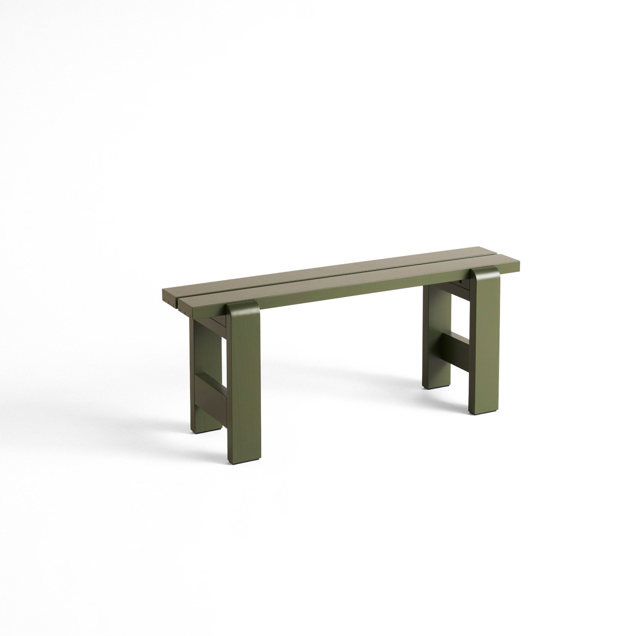 PRE ORDER HAY Weekday Bench in Olive - Available in 3 Sizes | Modern Minimalist Seating for Living Room, Dining Area or Office