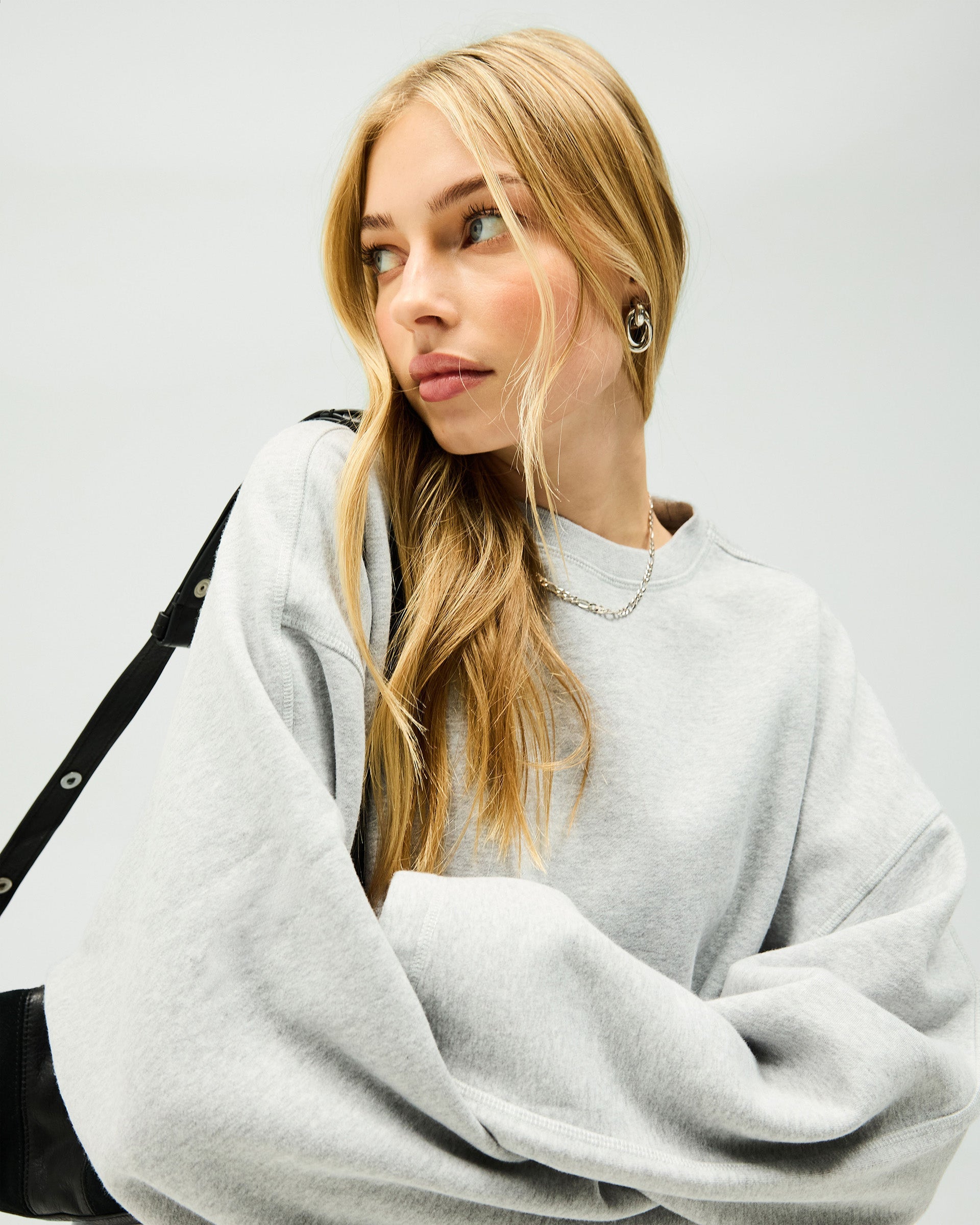 Owners Club Relaxed Sweater - Soft Grey Marl Pullover for Men & Women | Cozy Casual Wear for Fall & Winter